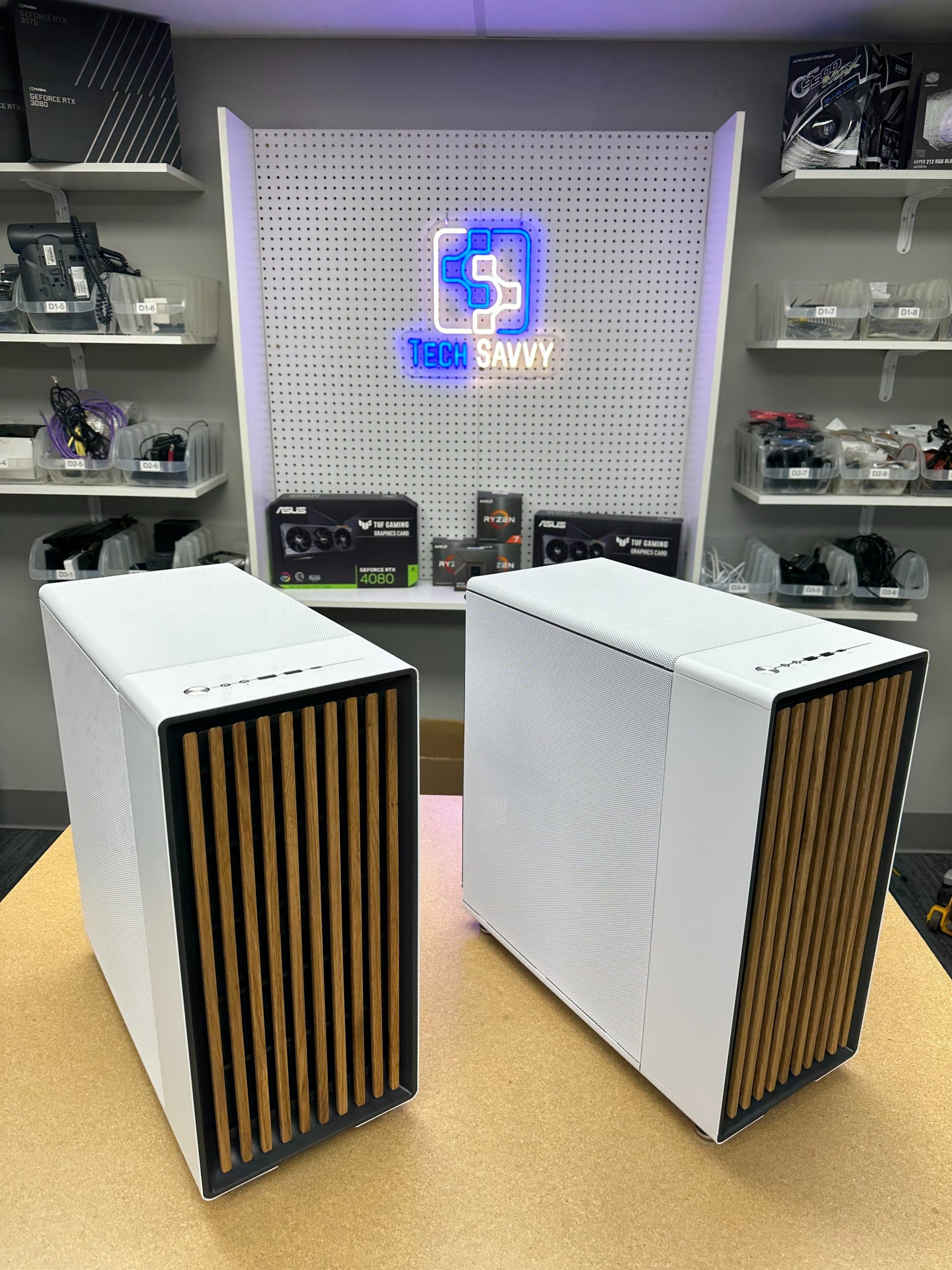 Custom server rack for Buffalo client