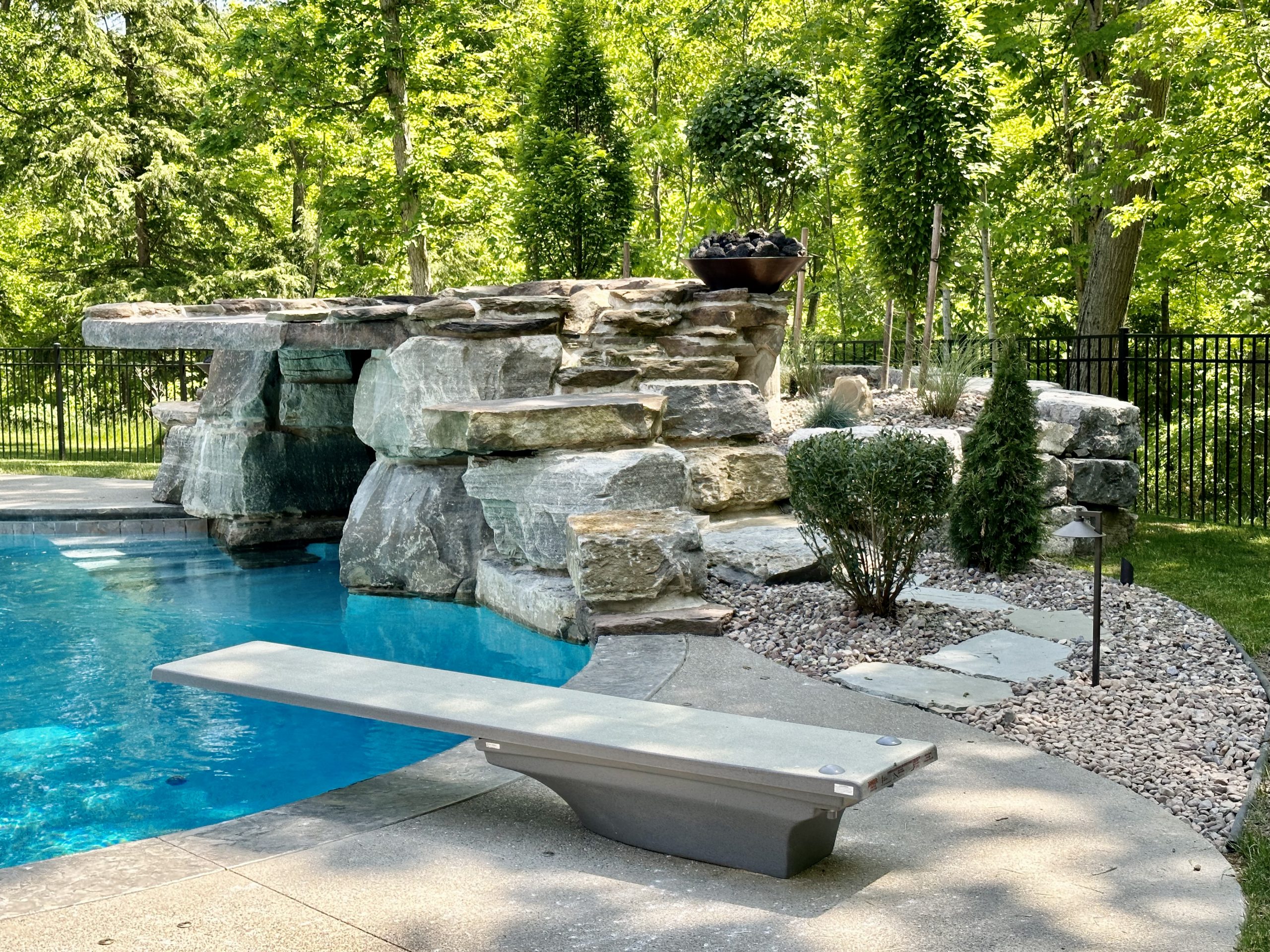 Poolside audio video setup for residential AV